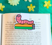 Load image into Gallery viewer, A set of adorable bookmarks featuring different animals and scenes, each with a playful "Reading Time" design. These eco-friendly bookmarks have a charming, hand-drawn style, perfect for marking your place with a fun, bookish touch! 📚✨🐾