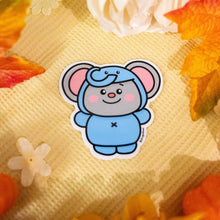 Load image into Gallery viewer, Mouse in an Elephant Costume Glossy Sticker