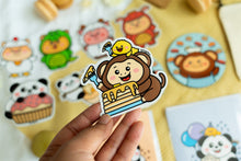 Load image into Gallery viewer, Monkey Pancake Sticker