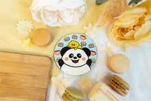 Load image into Gallery viewer, Baby Blue Panda Cozy Cafe Coaster