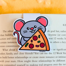 Load image into Gallery viewer, Pizza Mouse Bookmark
