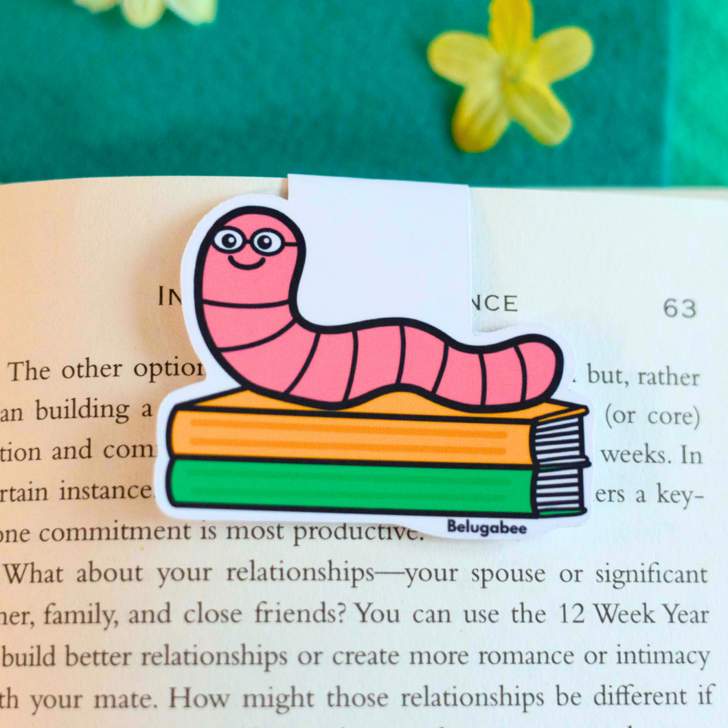 Bookworm Bookmark