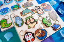 Load image into Gallery viewer, Otter Wooden Keychain
