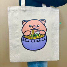 Load image into Gallery viewer, Pig Ramen Tote Bag
