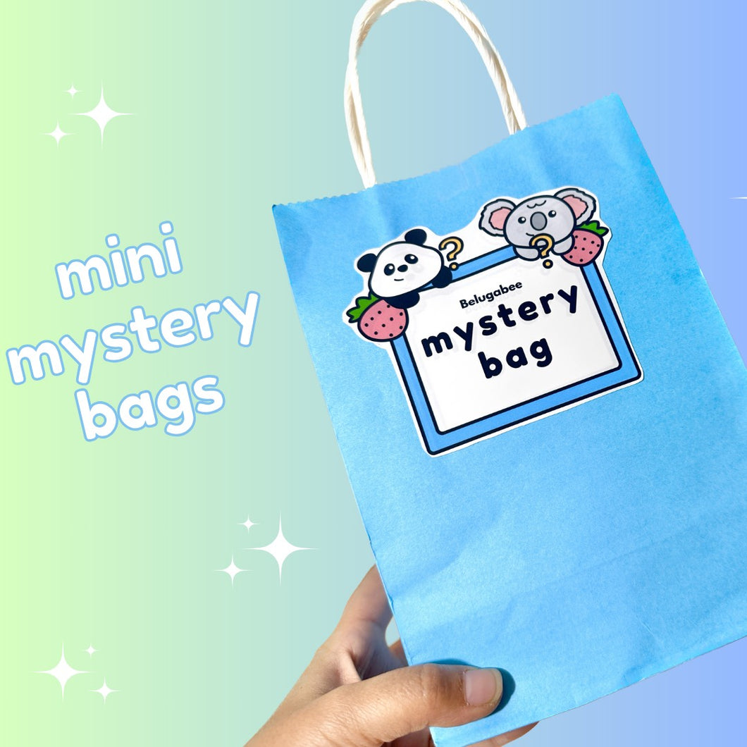 Dive into the excitement with our Grade A Mini Mystery Bag! Unbox a delightful mix of at least $20 worth of goodies, including glossy stickers, memo pads, bamboo stickers, sticker sheets, keychains, and more surprises. Elevate your mystery unboxing experience and enjoy a curated assortment of charming items. Perfect for those who love a surprise treat! 🎉🛍️ #MysteryBag #SurpriseGifts #UnboxingFun