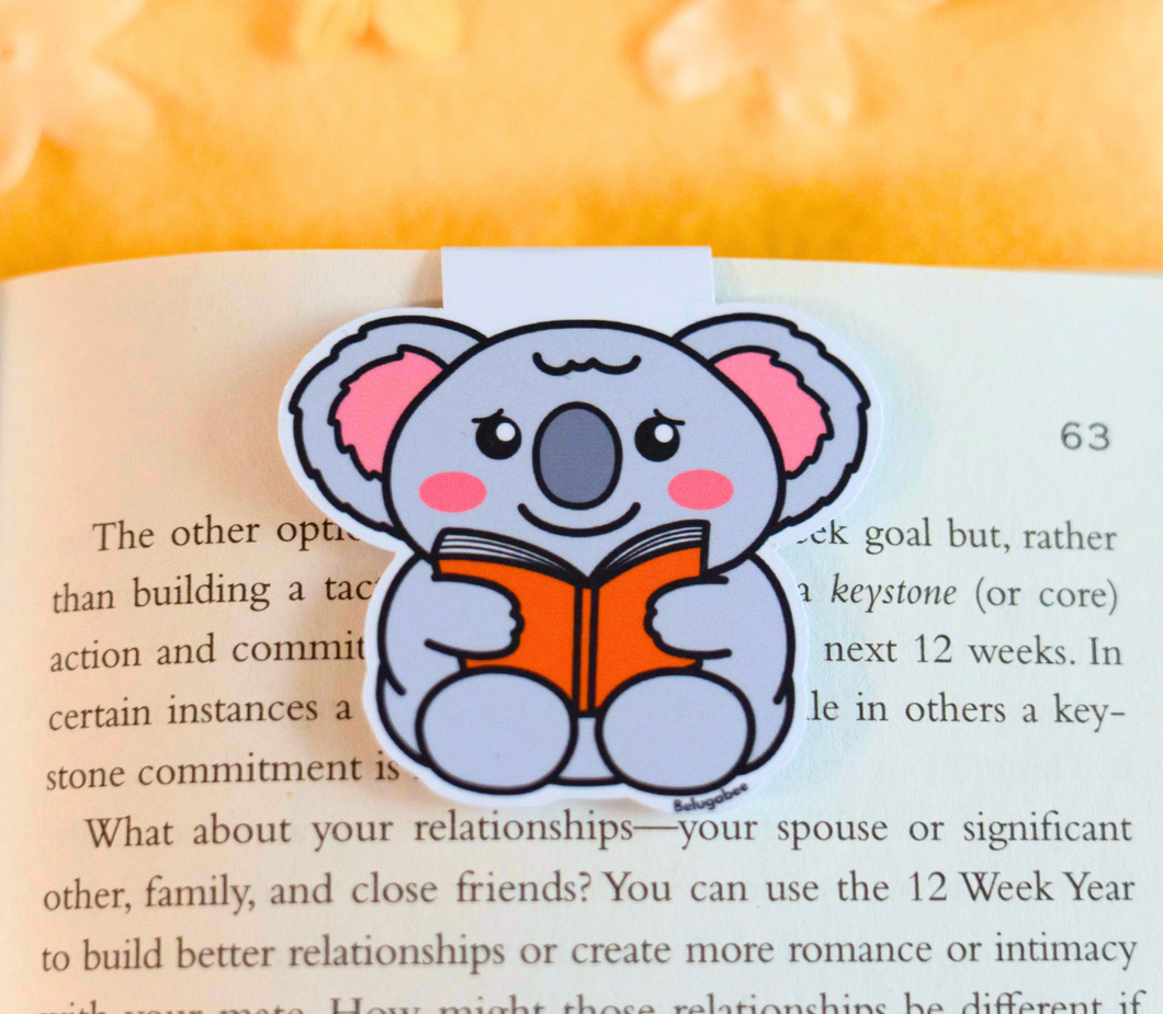 Koala Reading Bookmark