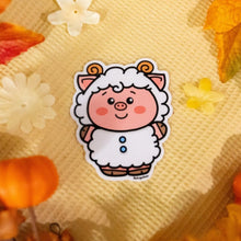 Load image into Gallery viewer, Pig in a Sheep Costume Sticker
