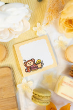 Load image into Gallery viewer, Monkey Cozy Cafe Stationery Gift Set
