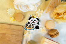 Load image into Gallery viewer, Panda and Duckie Cinnamon Bun Sticker
