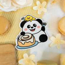 Load image into Gallery viewer, Panda Cozy Cafe Stickers (Set of 5)
