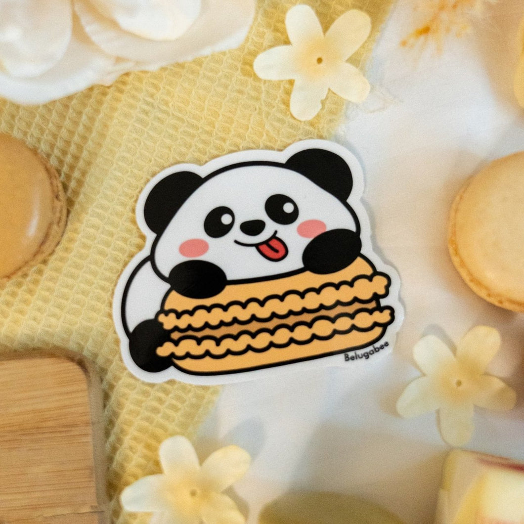 Panda Macaron Sticker