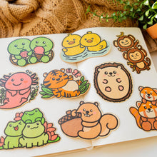 Load image into Gallery viewer, Summertime Bamboo Stickers (Set of 9)
