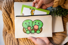 Load image into Gallery viewer, Turtle Dessert Pencil Pouch
