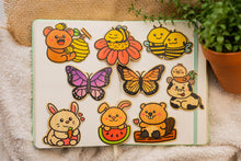 Load image into Gallery viewer, NEW Spring Bamboo Sticker Set of 9
