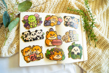 Load image into Gallery viewer, Panda Forest Animals Bamboo Sticker

