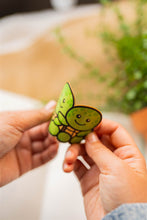 Load image into Gallery viewer, The Turtle Ice Cream Bamboo Sticker is an eco-friendly accessory that combines the charm of a turtle with the delight of ice crea
