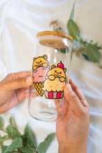 Load image into Gallery viewer, Twin Hamster Dessert Cupcake and Ice Cream Bamboo Sticker
