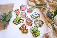 Load image into Gallery viewer, Silly Tigers Bamboo Sticker
