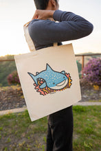 Load image into Gallery viewer, Whale Shark Tote Bag
