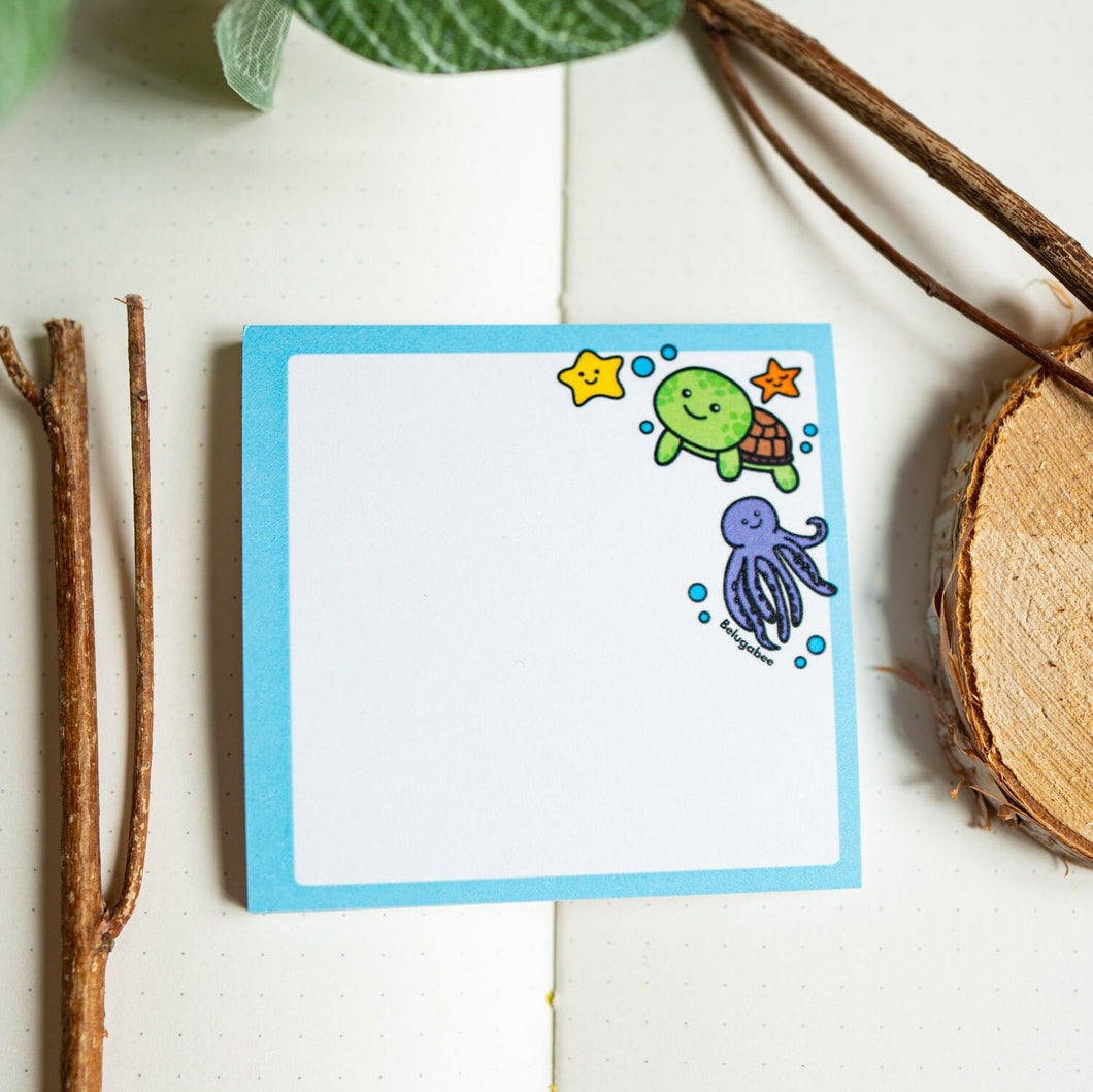 Ocean Theme Sticky Note