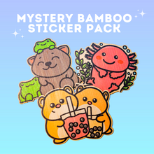 Load image into Gallery viewer, Mystery Bamboo Sticker Pack

